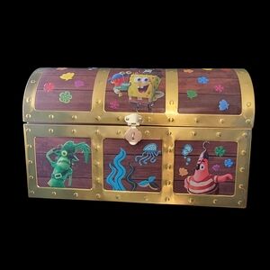 SpongeBob SquarePants Popcorn Treasure Chest Popcorn Bucket Only
